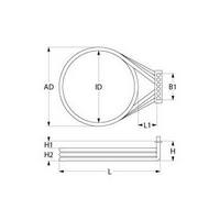 ТЭН UNOX RS1150A0 (KRS1150A, KRS032)